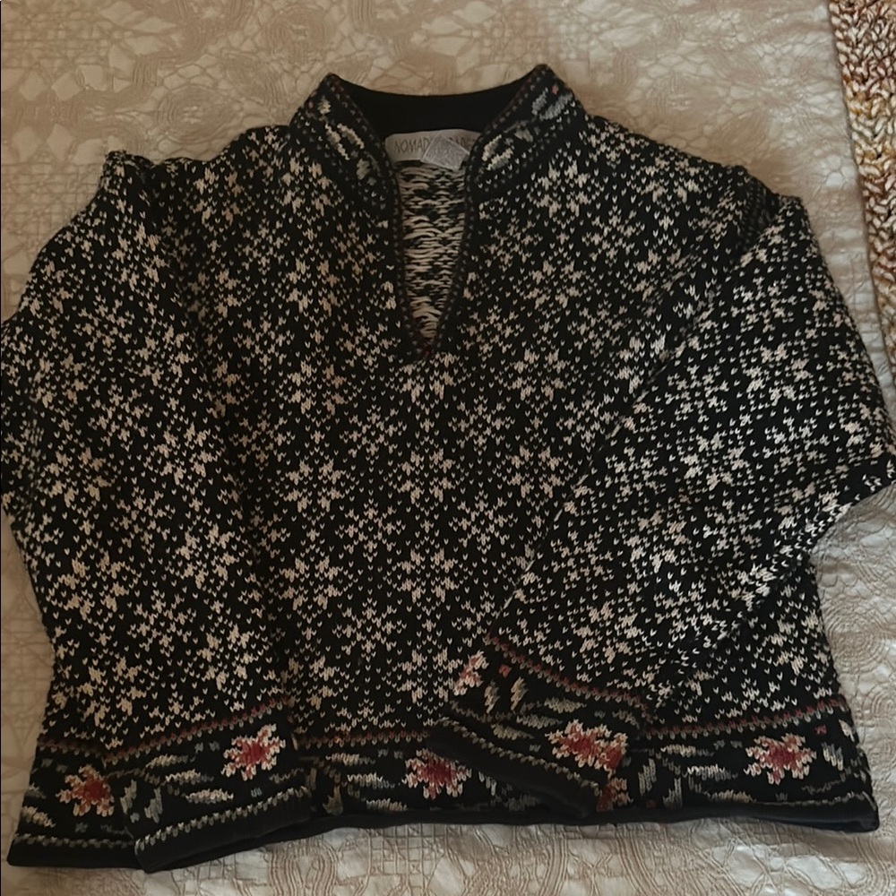 Norway Black and White Sweater